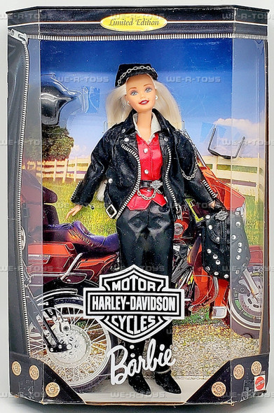 Harley-Davidson Motor Cycles Barbie Doll Limited Edition 1997 Mattel 17692
