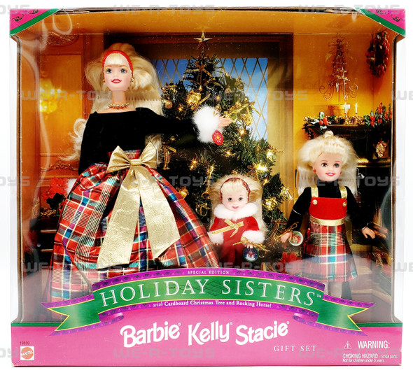 Barbie Special Edition Holiday Sisters Doll Gift Set 1998 Mattel 19809