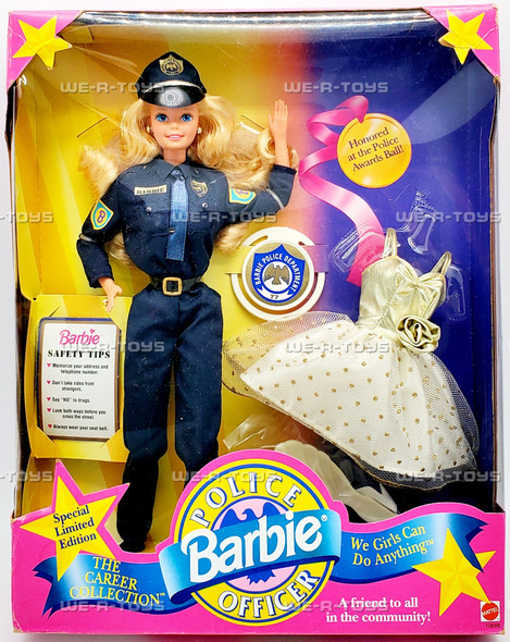 Police Officer Special Limited Edition Barbie Doll 1993 Mattel 10688