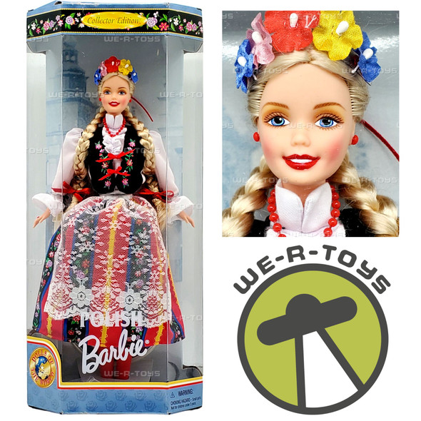 Polish Barbie Dolls of the World 1997 Mattel 18560