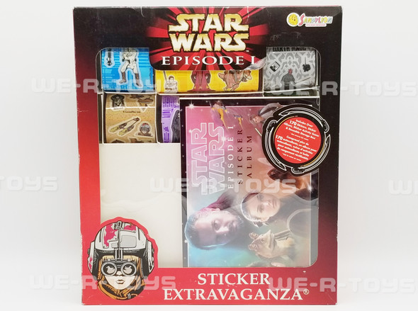 Star Wars Episode I Sticker Extravaganza Pack SandyLion Sticker Designs NRFB