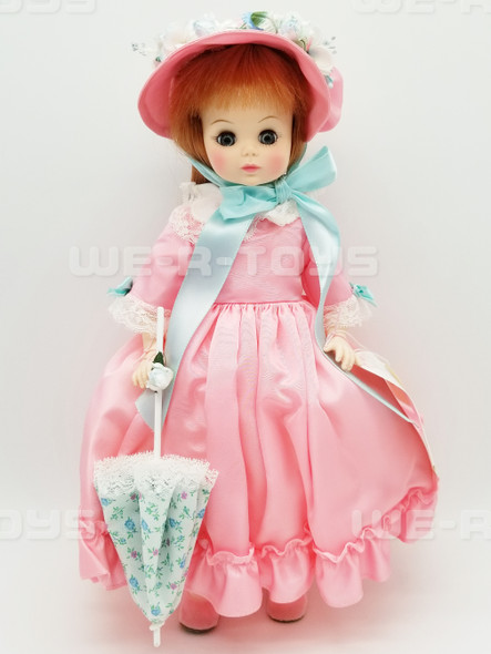 Madame Alexander Lucinda Doll No. 1535 with Parasol 13" Tall NIB