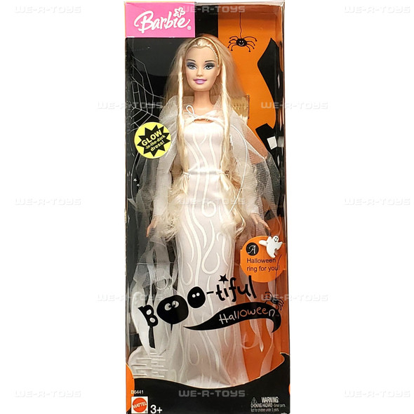 Boo-tiful Halloween Barbie Doll 2004 Mattel No. B6441 NEW
