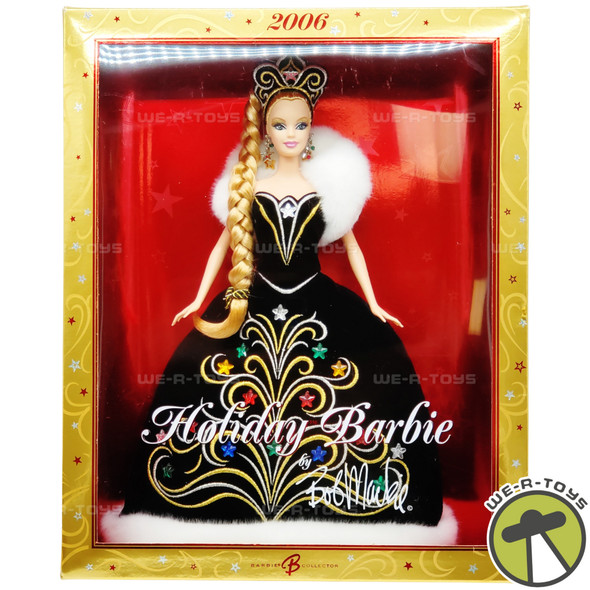 Barbie Bob Mackie 2006 Holiday Doll Mattel #J0949