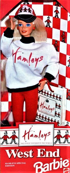 West End Barbie Doll Hamleys Special Edition 1995 Mattel 15513