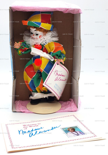 Madame Alexander Clown Doll Miniature Showcase 1990 Alexander Doll Co. #305