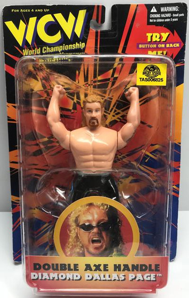 WCW Double Axe Handle Diamond Dallas Page Action Figure Original Toymakers 1998