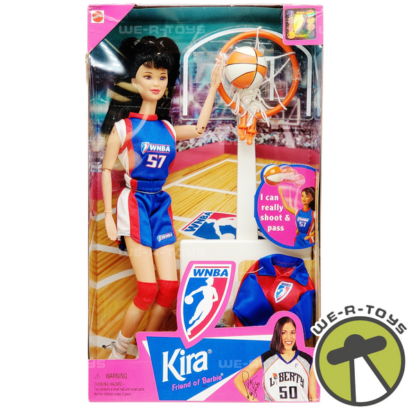 WNBA Kira Friend of Barbie Doll 1998 Mattel No. 20349 NRFB