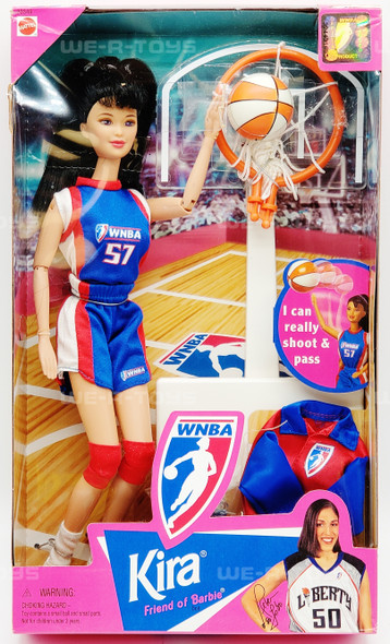 WNBA Kira Friend of Barbie Doll 1998 Mattel No. 20349 NRFB