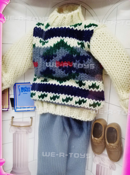 Barbie Fashion Avenue #18099 Ken Fashions Outfit Knit Printed Sweater & Corduroy