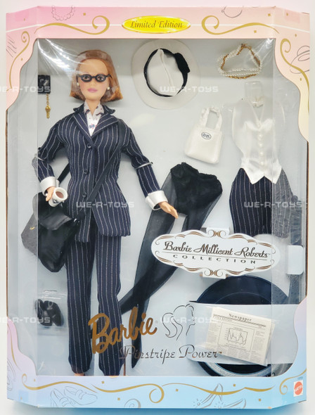 Barbie Millicent Roberts Pinstripe Power Doll & Extra Fashion 1997 Mattel 19791