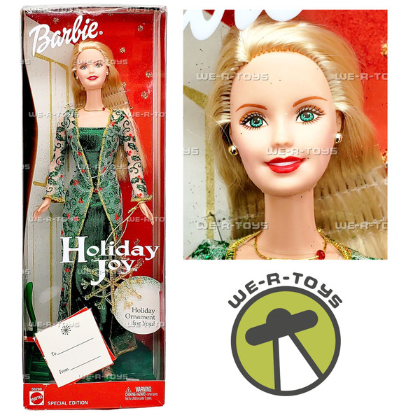 Holiday Joy Barbie Doll 2003 Mattel 56286
