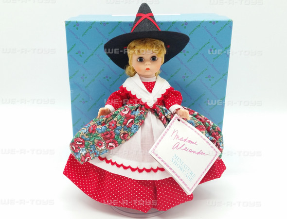 Madame Alexander 1990 Mother Goose #459 Miniature Showcase w/Tags NEW Madame Alexander 1990 Mother Goose #459 Miniature Showcase w/Tags NEW