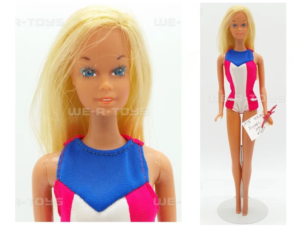1975 Malibu Barbie Olympic Original Suit #7233 USED