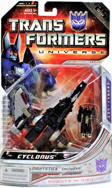 Transformers Universe Cyclonus Deluxe Class Action Figure Generation 1 Series
