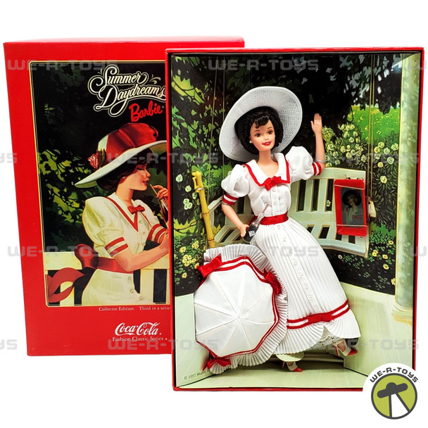 Coca-Cola Summer Daydreams Barbie Doll Collector Edition Third in a Series