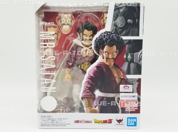 Dragon Ball Z Mr. Satan S.H.Figuarts Funimation Bandai Action Figure NRFB