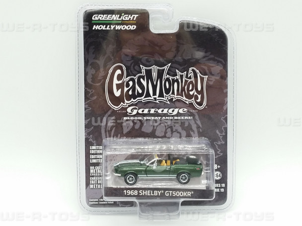 Gas Monkey Garage 1968 Shelby GT500KR Series 19 1:64 Greenlight Collectibles NIP
