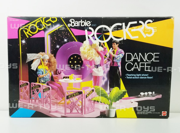 Barbie and the Rockers Dance Cafe Playset for Dolls 1986 Mattel 3080 NRFB