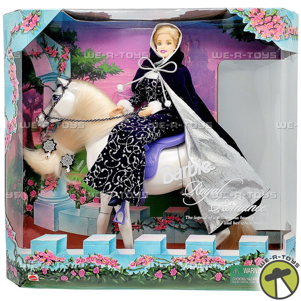 Royal Romance Barbie Doll with White Stallion 1999 Mattel 24478