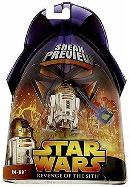 Star Wars Revenge of the Sith R4-G9 Action Figure Sneak Preview 4 of 4 2005