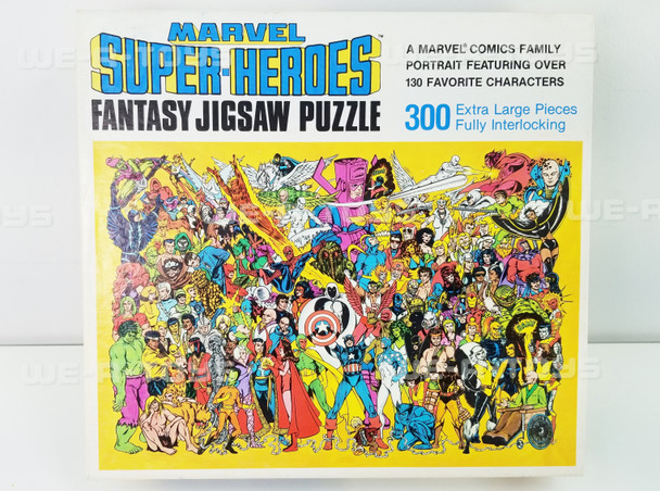 Marvel Super-Heroes Fantasy Jigsaw Puzzle 300 Extra Large Pieces Portrait