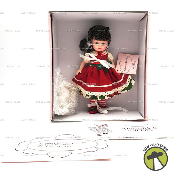 Madame Alexander Christmas Pudding 8" Collectible Doll No. 45510