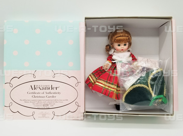 Madame Alexander Christmas Caroler Doll No. 45655 NEW