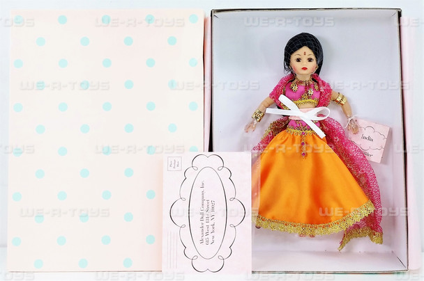 Madame Alexander India 10 inch Doll International Collection No. 50440 NEW