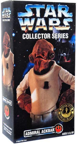 1997 Star Wars Collector Series Admiral Ackbar 12 Inch Action