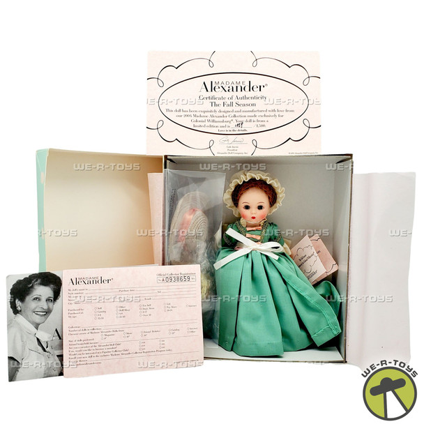 Madame Alexander The Fall Season Doll No. 39175 NEW