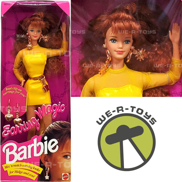 Barbie Earring Magic Midge Doll 1992 Mattel 10256
