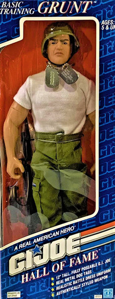 G.I. Joe Hall of Fame Basic Training Grunt 12 inch Action Figure 1992 Hasbro