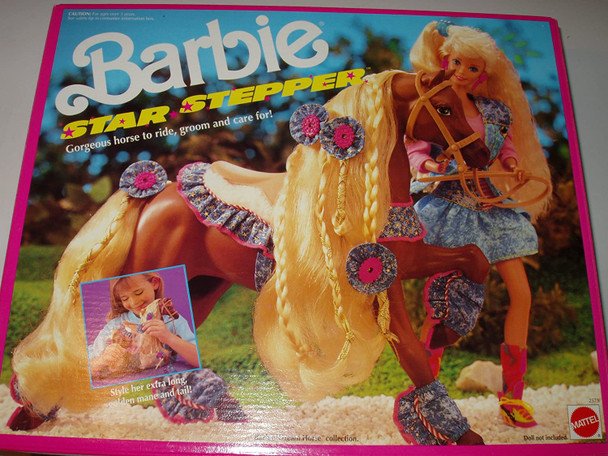 Barbie Star Stepper Horse Barbie Dream Horse Collection 1991 Mattel #2575