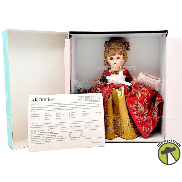 Madame Alexander Colonial Christmas Doll No. 60755 NEW