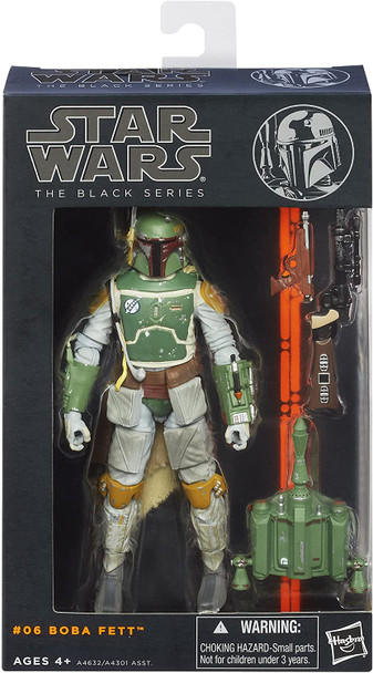 Star Wars The Black Series #06 Boba Fett 6" Action Figure Hasbro A4632