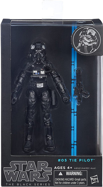 Star Wars The Black Series #05 TIE Pilot 6" Action Figure Hasbro A6521