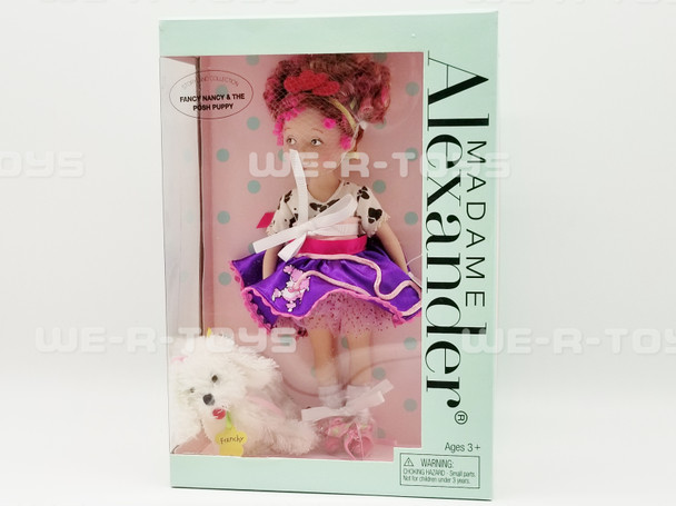 Madame Alexander Fancy Nancy & the Posh Puppy Doll #47960 Storyland Collection