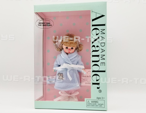 Madame Alexander Wendy Has The Sniffles 8 Doll No 47890 NEW 2