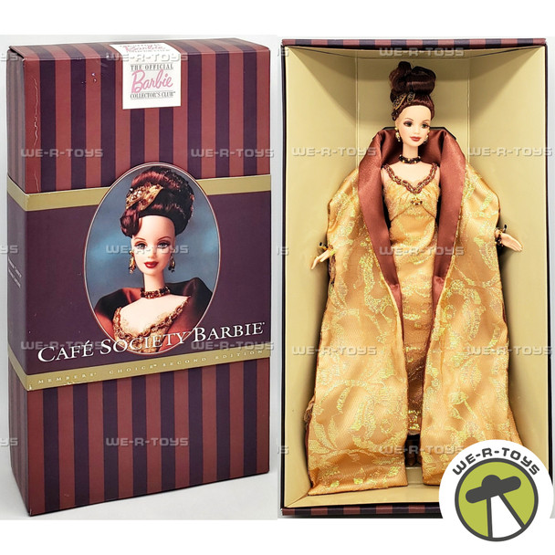 Cafe Society Barbie Members Choice 2nd Edition Collector's Club Doll #18892