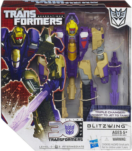 Transformers Generations 02 Series #002 Blitzwing Decepticon Figure Thrilling 30