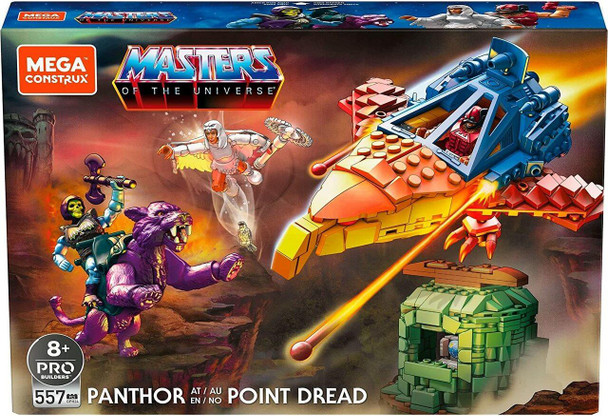 MOTU Mega Construx Masters of The Universe Panthor at Point Dread Pro Builders Set