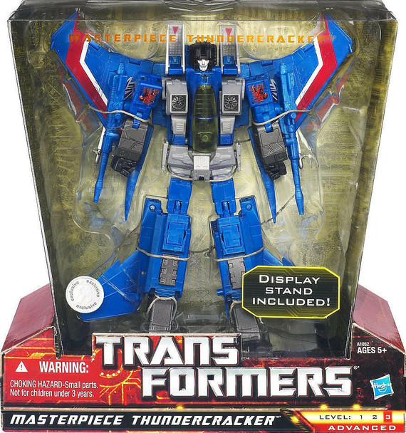 Transformers 2012 Transformers Masterpiece Thundercracker Decepticon Action Figure Hasbro