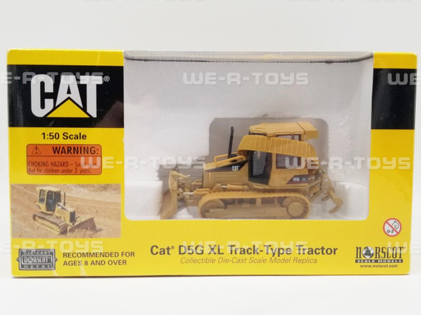 Caterpillar Cat D5G XL Track-Type Tractor Die-Cast Scale Model Replica CAT Norscot USED