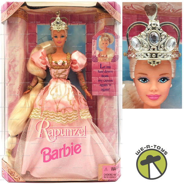 Barbie as Rapunzel Doll with Tumbling Hair 1997 Mattel No. 17646