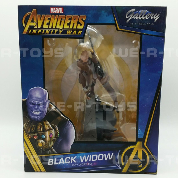 Marvel Avengers Infinity War Black Widow PVC Diorama Statue Diamond Select Toys