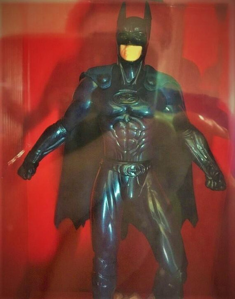 DC Batman and Robin Batman Electronic Talking Bank 1997 Think Way