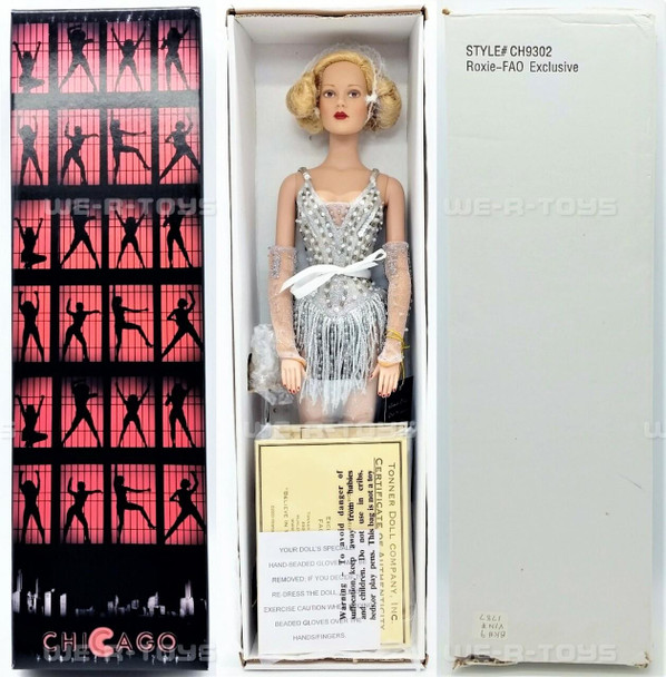 Tonner Chicago Roxie Hart 16 Vinyl Doll FAO Exclusive 2003 Limited Edition NIB