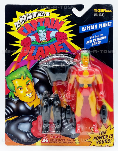 Captain Planet New Adventures Captain Planet & Snap On Anti Radiation Armor NRFP