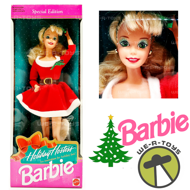 Holiday Hostess Barbie Doll Special Edition 1992 Mattel 10280